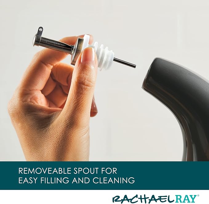 Rachael Ray 48465 Ceramic EVOO Oil and Vinegar Dispensing Bottle - Image 4