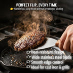 Griddle Scraper, Heavy Duty Stainless Steel Grill Scraper - Image 5
