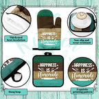 Fourluoo 10 Pcs Farmhouse Kitchen Decor and Accessories Set 4 Kitchen Towels 2 - Image 5
