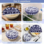 2 Large Reusable Beeswax Bowl Covers - Image 7