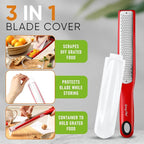 Spring Chef Premium Red Lemon Zester Grater - Image 4
