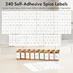 EDELHAUS® Square Spice Jars - Image 7