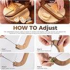 Sourdough bread knife, Bread Slicer - Image 8