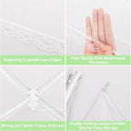 2 Pack Extra Large Mesh Food Covers - Image 6