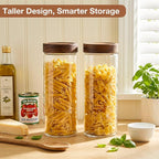 CONNOO 2-Pack 50oz Glass Storage Containers - Image 9