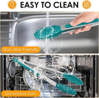 HOTEC Premium Stainless Steel Locking Kitchen Tongs - Image 7