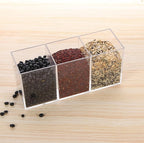 elysolpluv Clear Acrylic Silverware & Pen Organizer Caddy, Transparent Plastic - Image 5