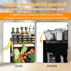 Magnetic Shelf for Fridge with Wood Lid - Image 4