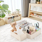 Criusia Drawer Organizer Clothes, 24 Pack Dresser Organizer - Image 9