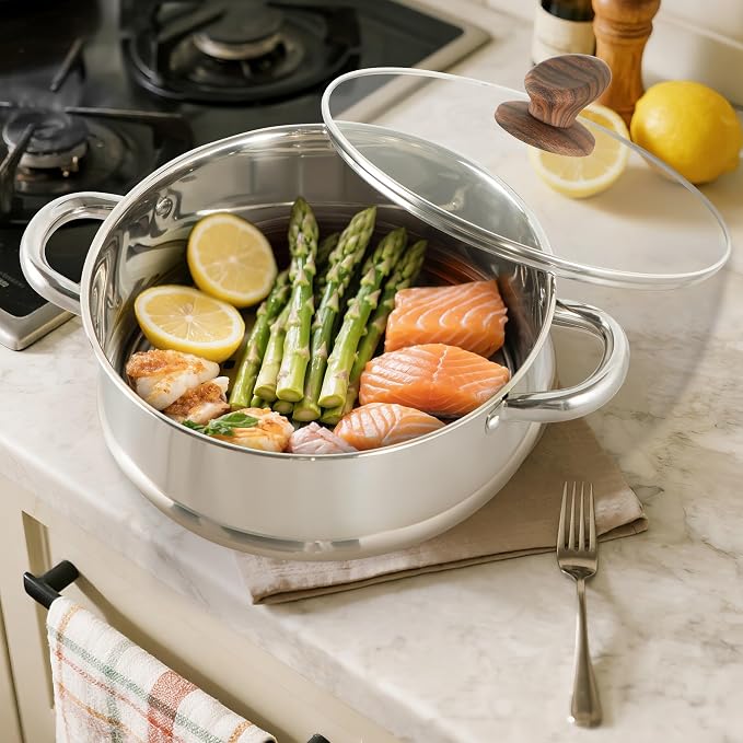 MAISON ARTS 17 Piece Pots and Pans Set Non Stick, Kitchen Cookware Sets - Image 9
