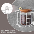 Spice Rack Wall Mount, Spice Holder Shelf Saving Space - Image 4