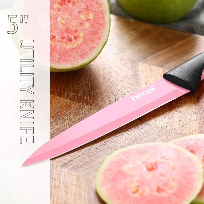 hecef 13 Pieces Kitchen Knife Set - Image 5