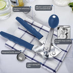 Commercial Can Opener, UHIYEE Hand Crank Can Opener Manual Heavy Duty - Image 2