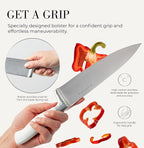 Styled Settings White Knife Set - Image 9
