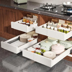 Seinloes 2 Pack Pull Out Cabinet Organizer Expandable Width and Depth, Slide - Image 6