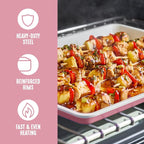 GreenLife Bakeware 18” x 13” Half Cookie Sheet Baking Pan, Non-Toxic PFAS-Free - Image 4
