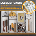 SpaceAid Bamboo Drawer Dividers - Image 3