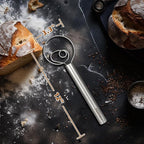 Jillmo Danish Dough Whisk, 12inch Stainless Steel Bread Whisk - Image 6