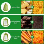 Ourokhome Rotary Cheese Grater Cheese Shredder - Image 3