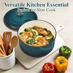 Umite Chef 7QT Enameled Cast Iron Dutch Oven - Image 7