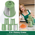 SUSTEAS Rotary Cheese Grater - Image 5