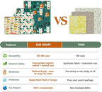 Akeeko Reusable Beeswax Food Wraps - Image 7