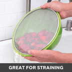 Oggi Set of 3 Stainless Steel Splatter Guard – 8”, 10” and 12” - Image 5
