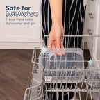 IRIS USA 44 PC Plastic Food Storage Containers - Image 4