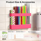 9.5” Large Acrylic Straw Holder - Image 8
