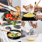 E-far Kitchen Utensils Set of 12, Silicone Cooking Utensils - Image 5