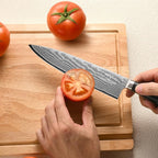 NANFANG BROTHERS Damascus Kitchen Knife Set 14 Pieces - Image 7