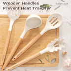 Astercook Kitchen Utensils set, 446°F Heat Resistant Food Grade Utensil Sets - Image 5