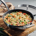 Tramontina Utsava Tri-Ply Clad Stainless Steel 3.75-Quart Wok - Image 2