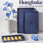HONGBAKE Nonstick Baking Sheet Pan Set of 3, Cookie Sheets - Image 9