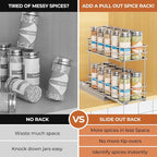 Mystozer Pull Out Spice Rack Organizer - Image 7