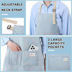 Janmercy 24 Pcs Aprons for Women Men - Image 5