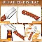 2 Pack 2 in 1 Multifunctional Vegetable Peeler, Sharp Stainless Steel Blade - Image 7