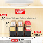 SpaceAid Pull Out Spice Rack Organizer - Image 2
