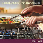 Anolon Advanced Home Hard-Anodized Nonstick Skillets - Image 3