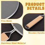 1PCS Splatter Screen for Frying Pan, 8Inch Stainless Steel Splatter Guard for - Image 3
