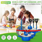 NutriChef 12 Piece Nonstick Cookware Set - Image 7