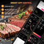Meat Thermometer Wireless with 2 Probes, 800FT Bluetooth Digital Thermometer - Image 2