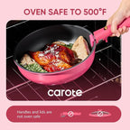 CAROTE 15pcs Pots and Pans Set Non Stick, Cookware Set Non Toxic - Image 7