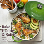 Umite Chef 7QT Enameled Cast Iron Dutch Oven - Image 3