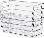 Sorbus Stackable Storage Bins Open Front, Pantry Bins - Image 3