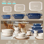 Artena Casserole Dishes For Oven, Ceramic Baking Dish, Large Lasagna Pan - Image 8