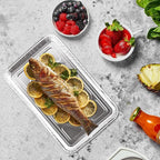 50 Pack Aluminum Pans Half Size 12.7 x 8 inch Disposable Cookie Sheets Baking - Image 8