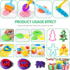 36-Piece Dough Tool Set for Kids Ages 3-8 – Includes Animal Cutters, Rolling - Image 4