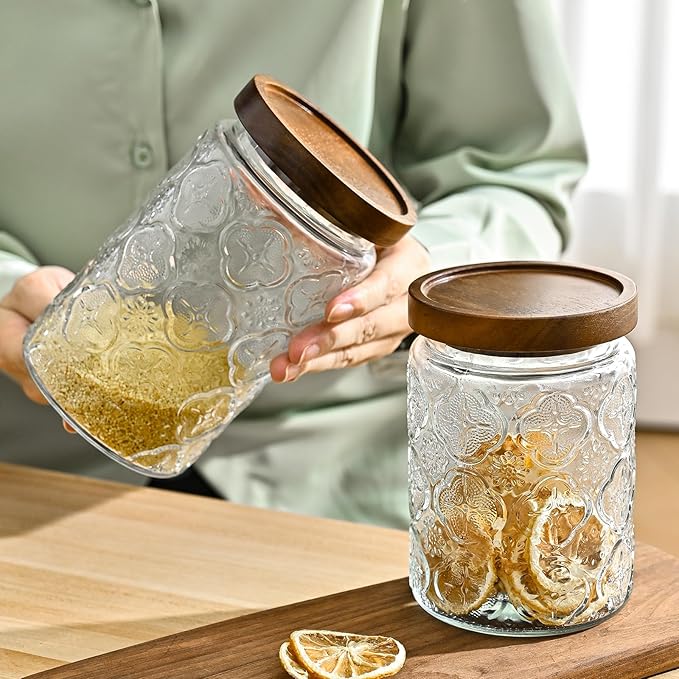 Adodeen 3-Pack 24oz Glass Jar - Image 6