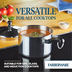 Farberware Classic Stainless Steel 2-Quart Mirror Satin Covered Saucepan - Image 4